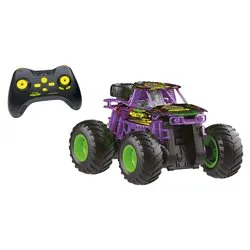 Radiocomando Auto Zombie Monster XL 2,4 GHz 7F scala 1:12 (31x24x20cm) RADIOCOM Viola e Verde 39018 - immagine 1