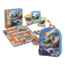 Gioco Kit Super Game 2 in 1 con zainetto HOT WHEELS 120468 - immagine 1