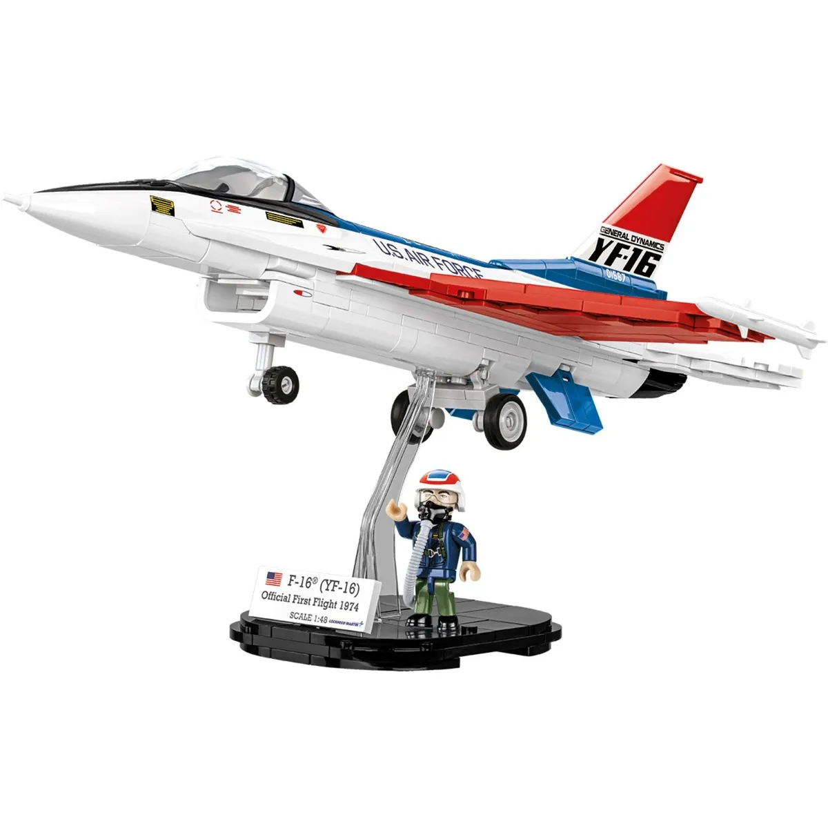 F-16 (YF-16) First Flight 1974, Giochi di costruzione - immagine 1