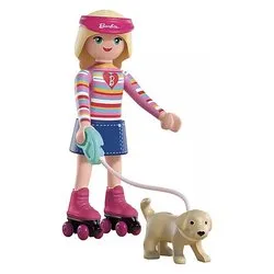 Perosnaggio Malibù con pattini rotelle ( 9 pz ) BARBIE 4-10a 72126 - immagine 1