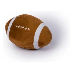 Peluche Palla Rugby (22cm) Marrone 29236 - immagine 1