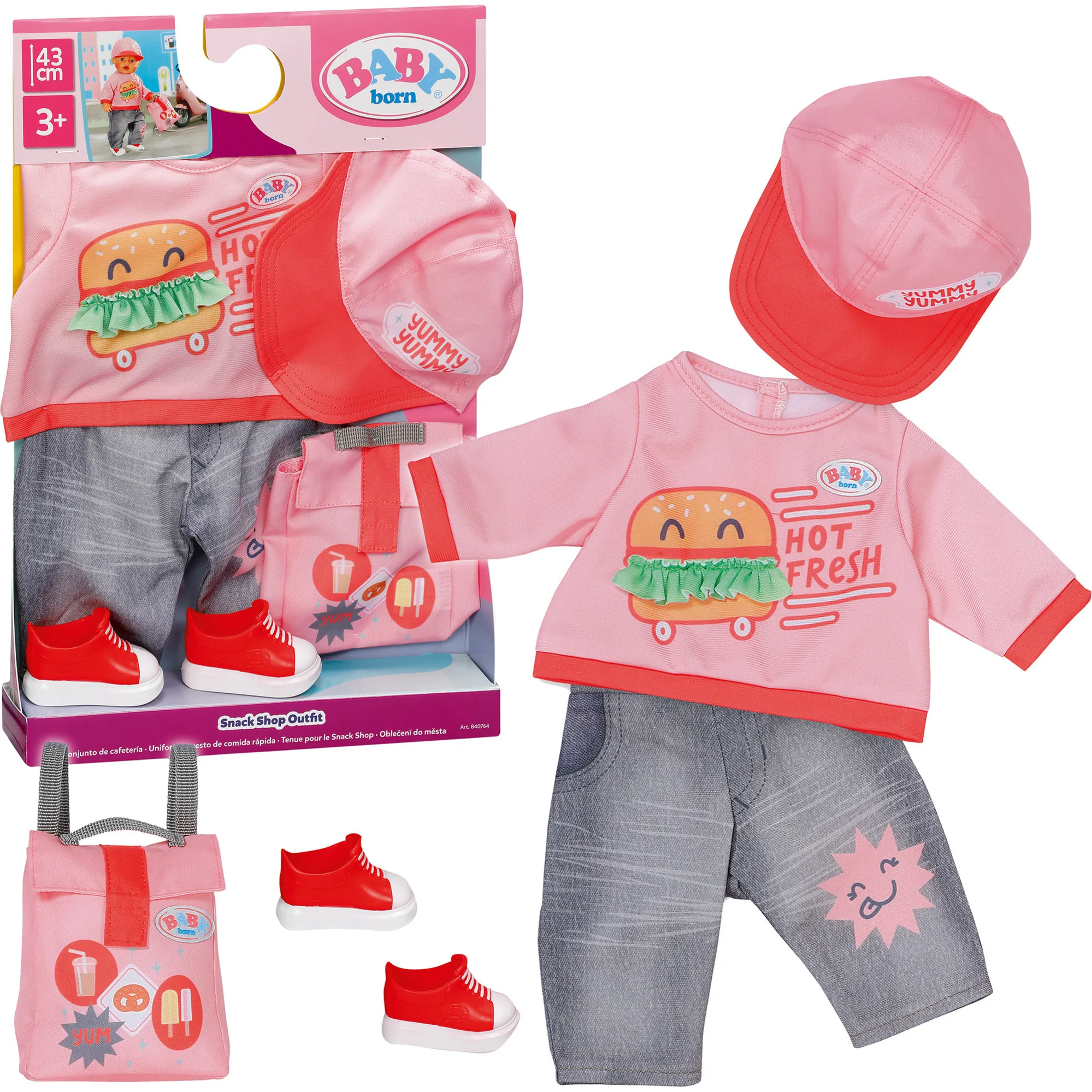 BABY born Snack Shop Outfit 43cm, Accessori della bambola - immagine 1