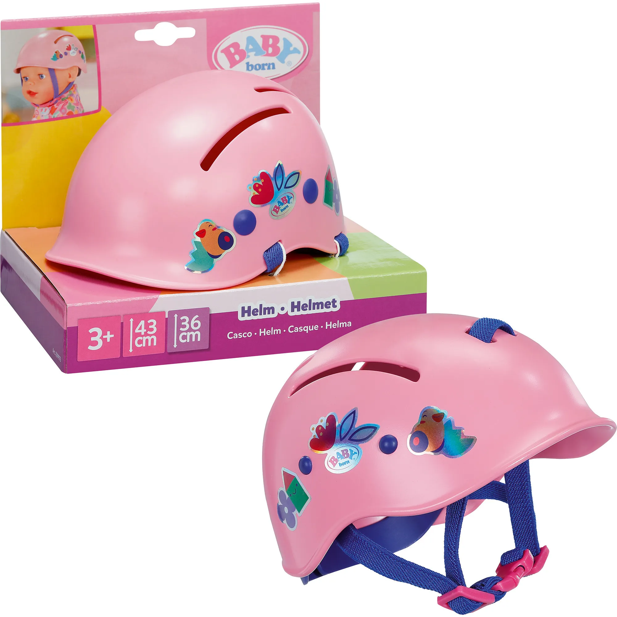 BABY born® Casco 43cm, Accessori della bambola - immagine 1