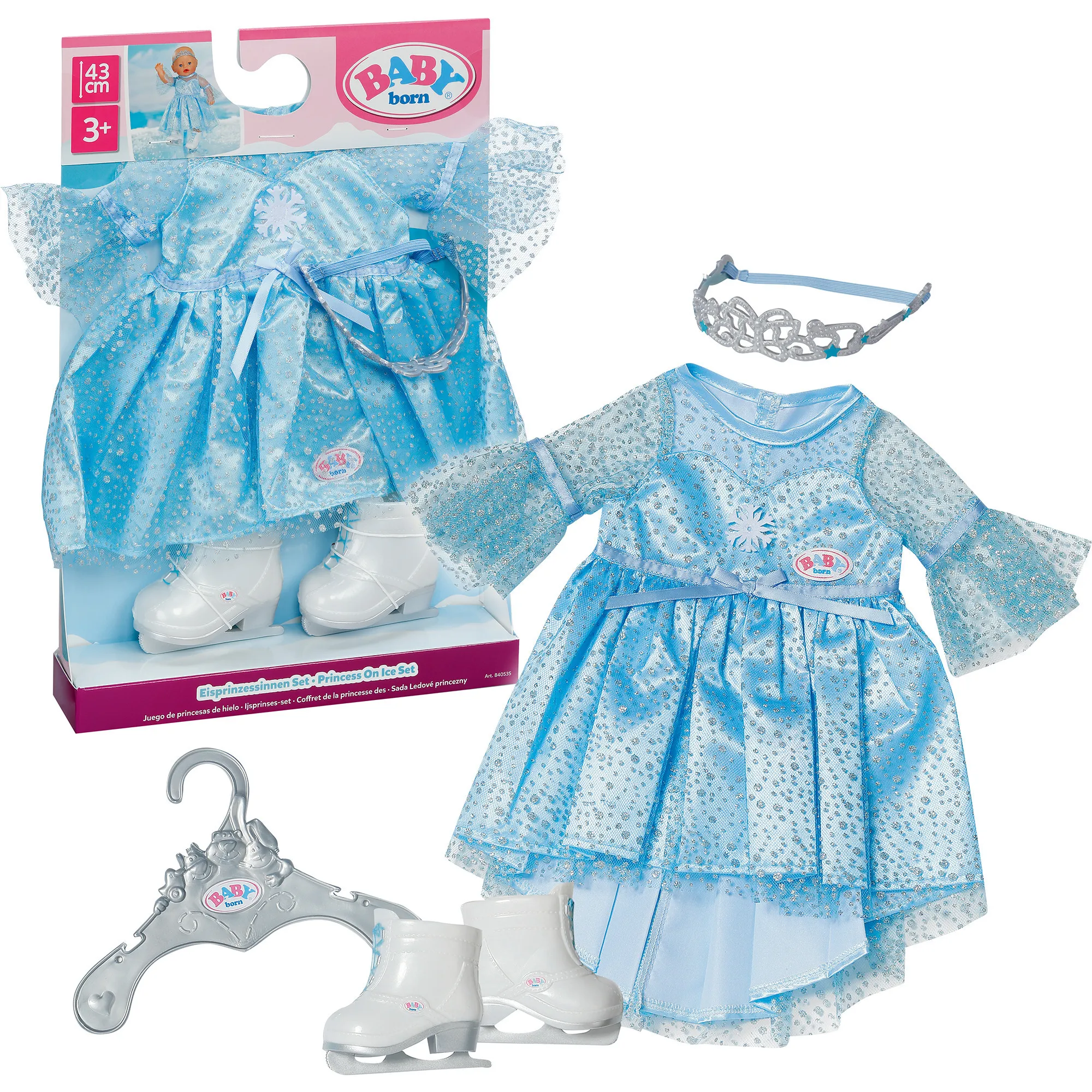 BABY born® Set Principessa del Ghiaccio 43cm, Accessori della bambola - immagine 1