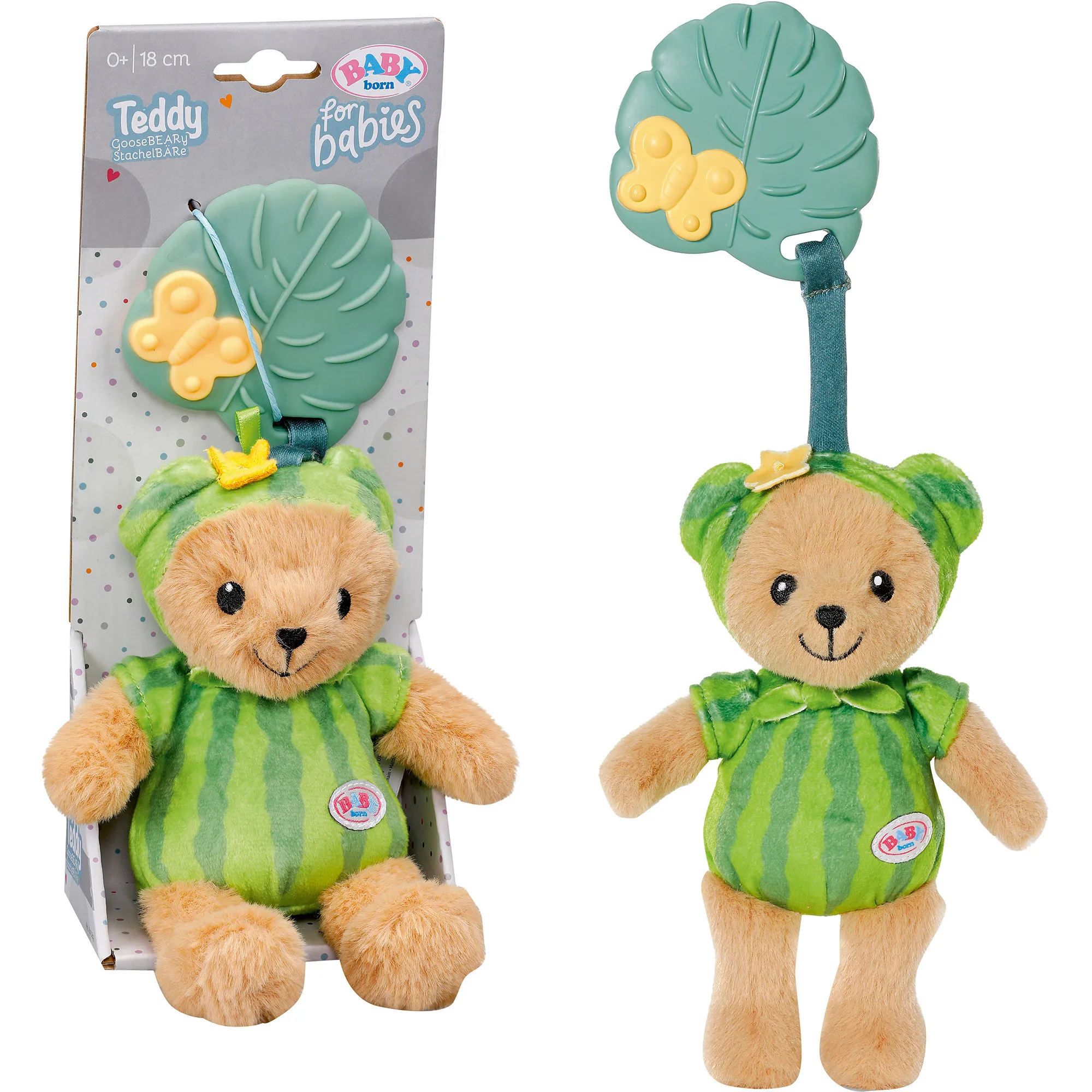BABY born® for babies TeddyStachelBÄRe 18cm, Peluche animali - immagine 1