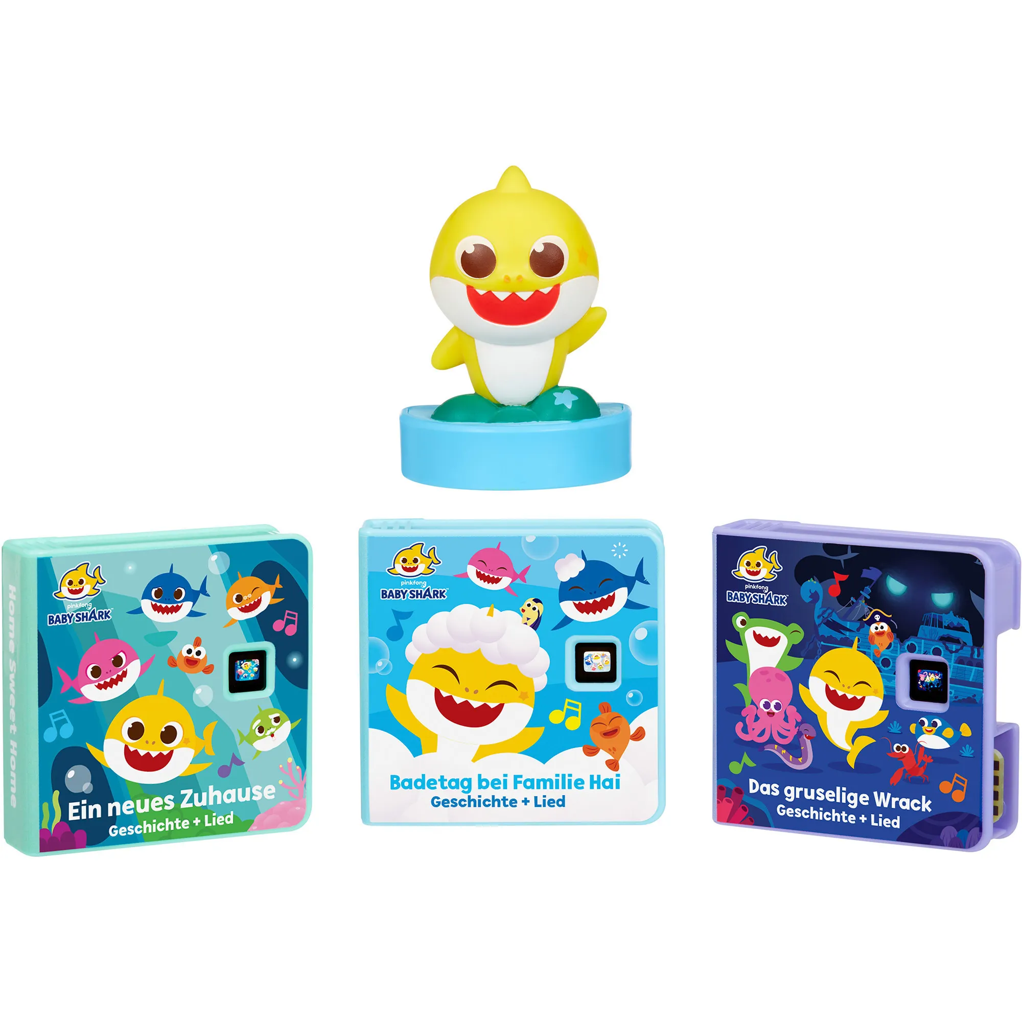 Little Tikes Story Dream Machine - Collezione Famiglia Baby Shark, Audiolibro - immagine 1