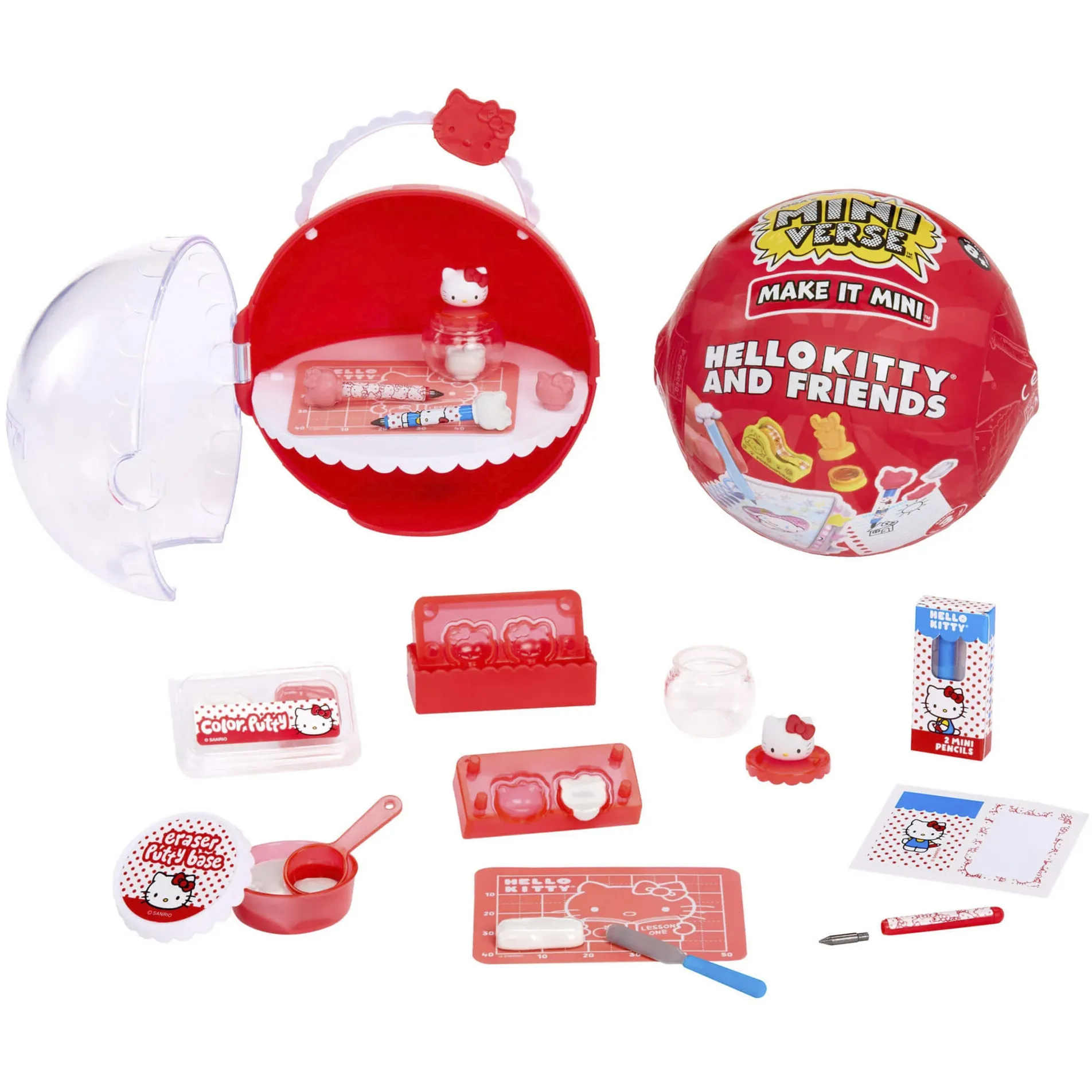 MGA''s Miniverse - Make It Mini Hello Kitty and Friends Series 3 Mini Collectables, Bricolage - immagine 1