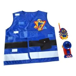 Set pompiere Rescue con torcia e walkie talkie SAM IL POMPIERE 109252477 - immagine 1