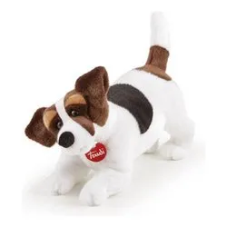Peluche Jack Russel (39x13x23cm) CLASSIC Bianco e Marrone 22926 - immagine 1