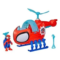 Elicottero con proiettili playset MARVEL SPIDEY & AMAZING FRIENDS G19695L00 - immagine 1