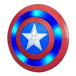 Scudo gioco Capitan America con led e effetti sonori (28cm) MARVEL AVENGERS DOOMSDAY G26485L00 - immagine 1