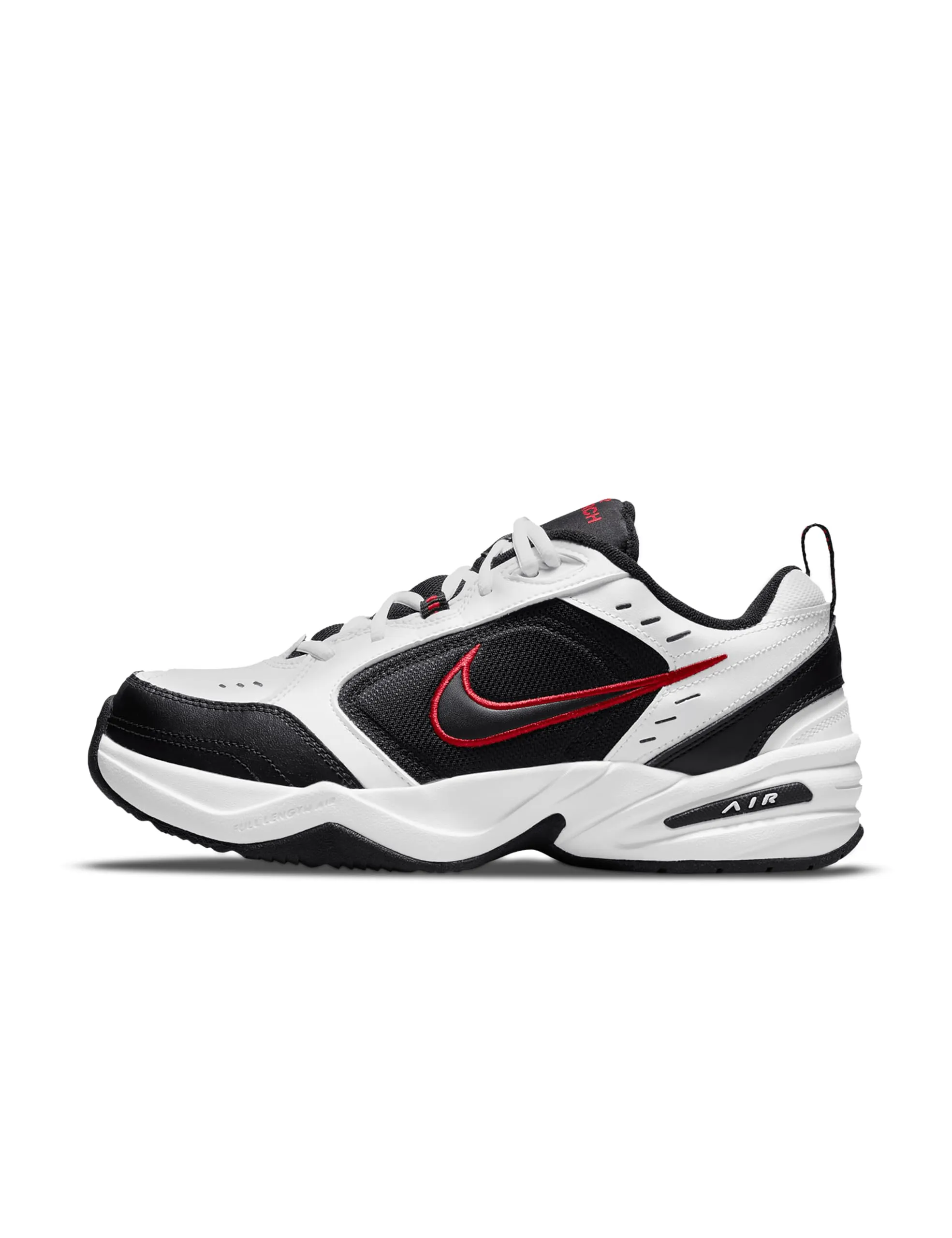 Nike Air Monarch IV Training Shoe (4E) - White/Black/Varsity Red, Size 8.5 US - immagine 1