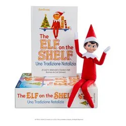 Elfo con libro fiaba Natalizia THE ELF ON THE SHELF 494 - immagine 1