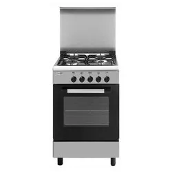 Cucina gas 4 zone Forno elettrico ALPHA AE55MI3 Inox Classe A (53x50x90cm) - immagine 1