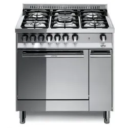 Cucina gas 5 zone Forno elettrico MAXIMA MT86MF C Inox Classe A (80x60x90,5cm) - immagine 1