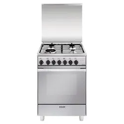 Cucina gas 4 zone Forno elettrico UNICA U664MI Inox Classe A (60x60x90cm) - immagine 1