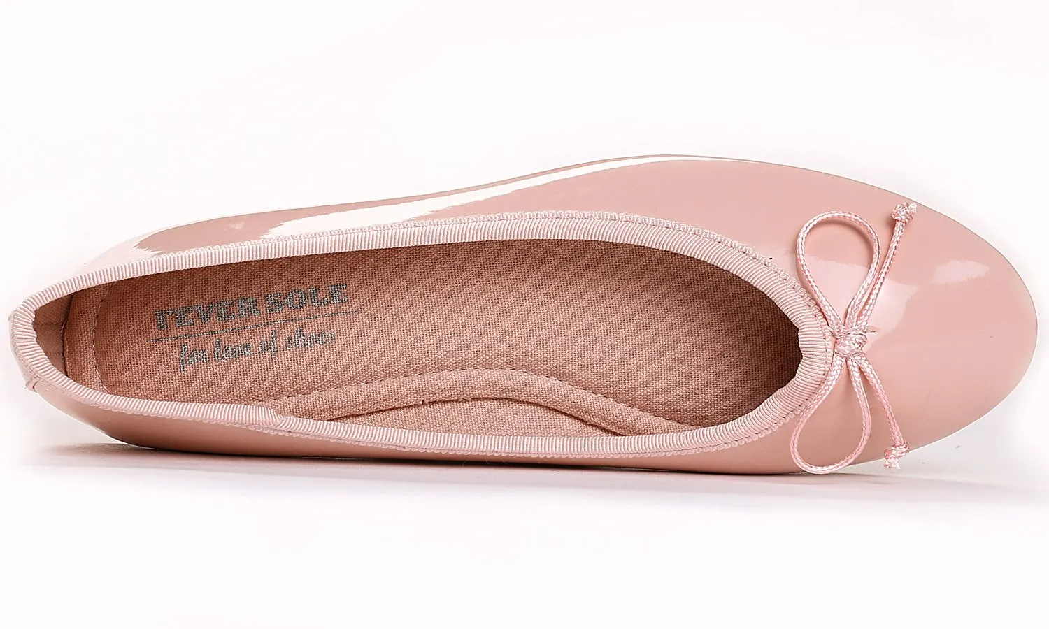 Feversole Ballerina in Vernice Colorata con Cuscino in Memory Foam per amaretti da Donna - immagine 5