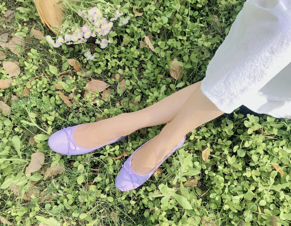 Feversole Ballerina in Vernice Colorata con Cuscino in Memory Foam per amaretti da Donna - immagine 2