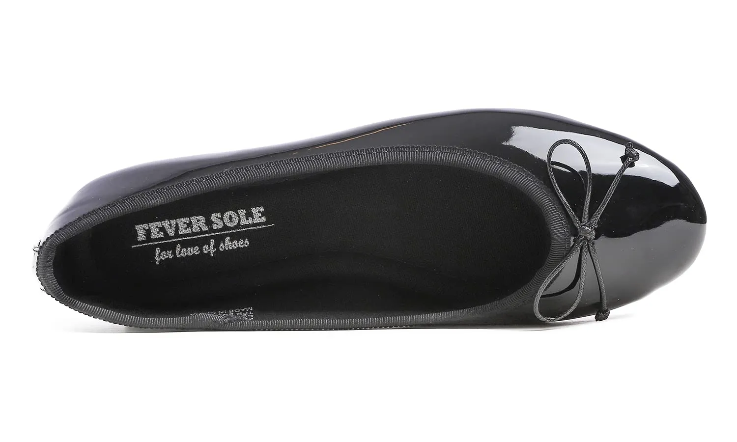 Feversole Ballerina in Vernice Colorata con Cuscino in Memory Foam per amaretti da Donna - immagine 3