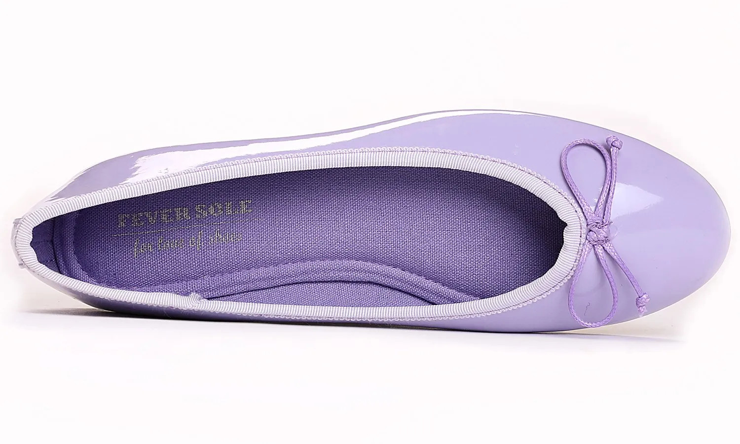 Feversole Ballerina in Vernice Colorata con Cuscino in Memory Foam per amaretti da Donna - immagine 5