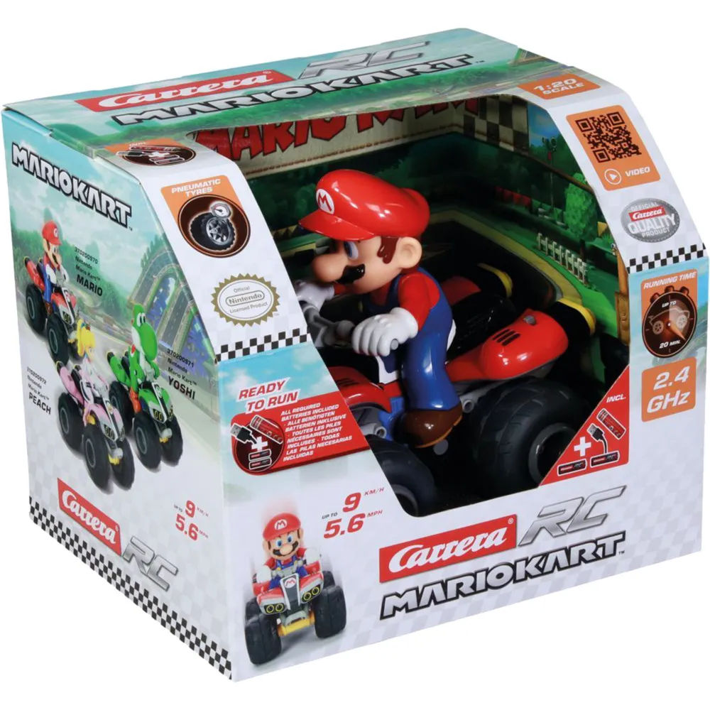 RC 2,4GHz Mario Kart Mario - Quad - immagine 1