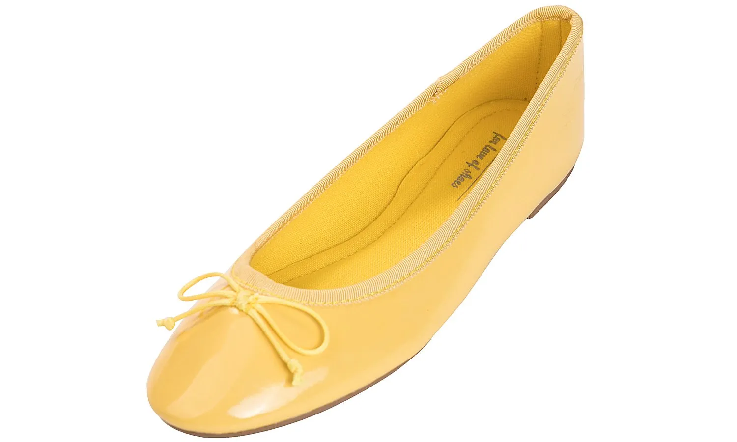 Feversole Ballerina in Vernice Colorata con Cuscino in Memory Foam per amaretti da Donna - immagine 1