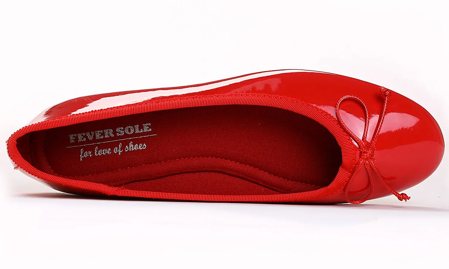 Feversole Ballerina in Vernice Colorata con Cuscino in Memory Foam per amaretti da Donna - immagine 5