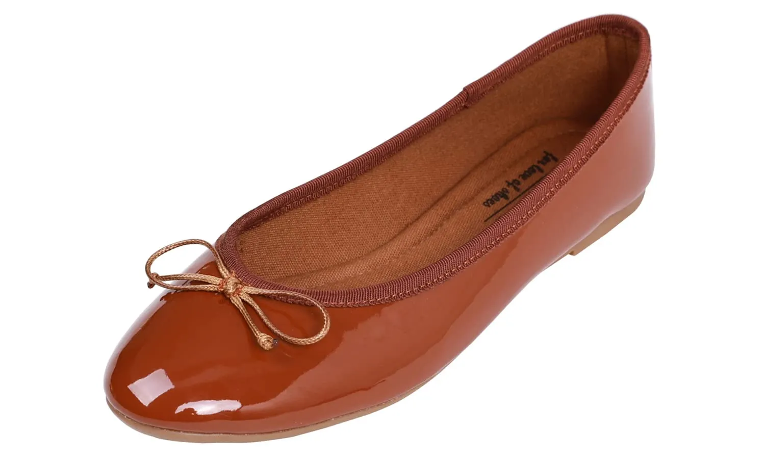 Feversole Ballerina in Vernice Colorata con Cuscino in Memory Foam per amaretti da Donna - immagine 1
