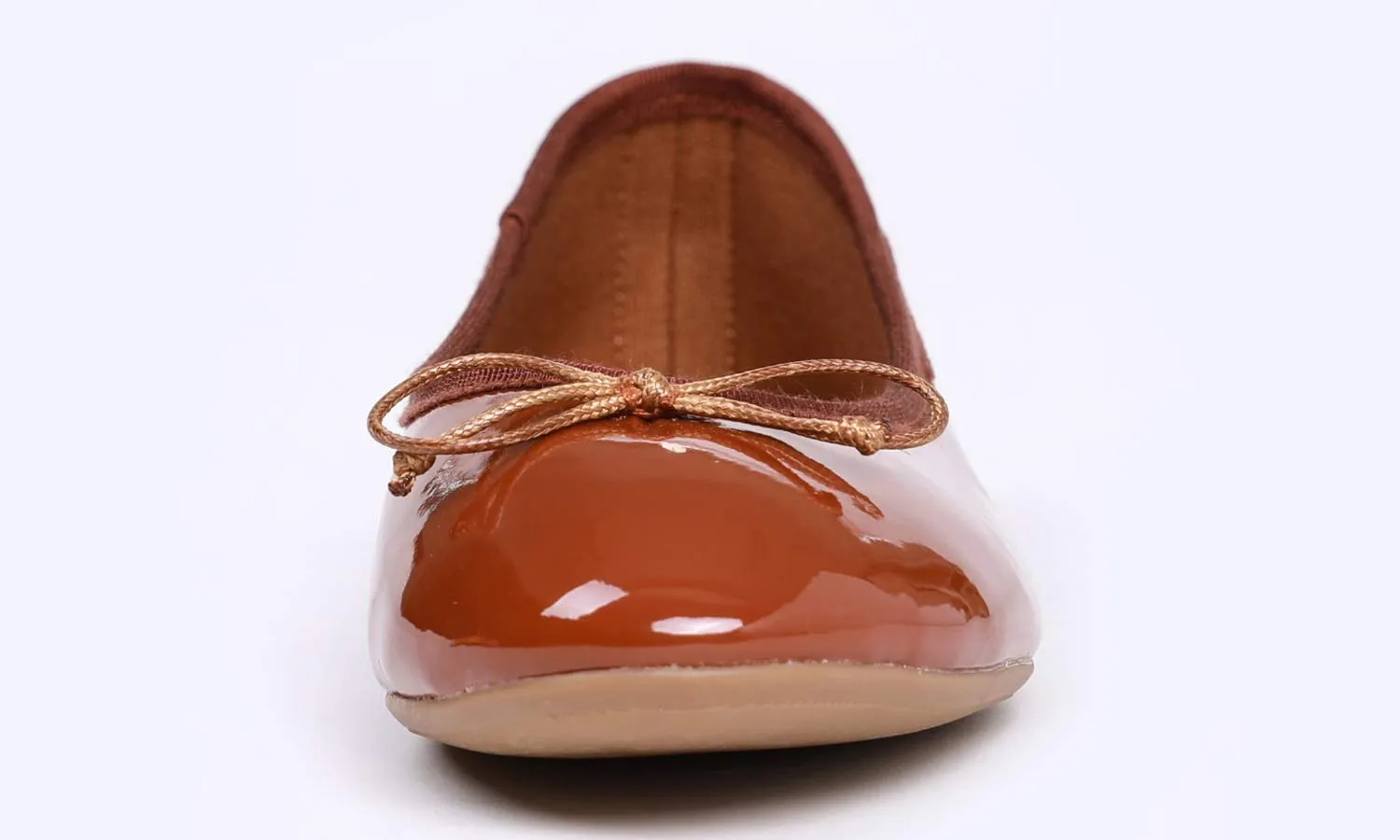 Feversole Ballerina in Vernice Colorata con Cuscino in Memory Foam per amaretti da Donna - immagine 2
