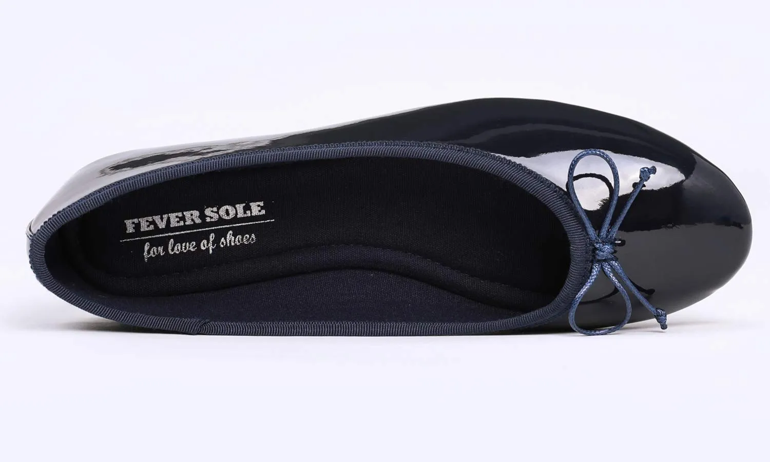 Feversole Ballerina in Vernice Colorata con Cuscino in Memory Foam per amaretti da Donna - immagine 2