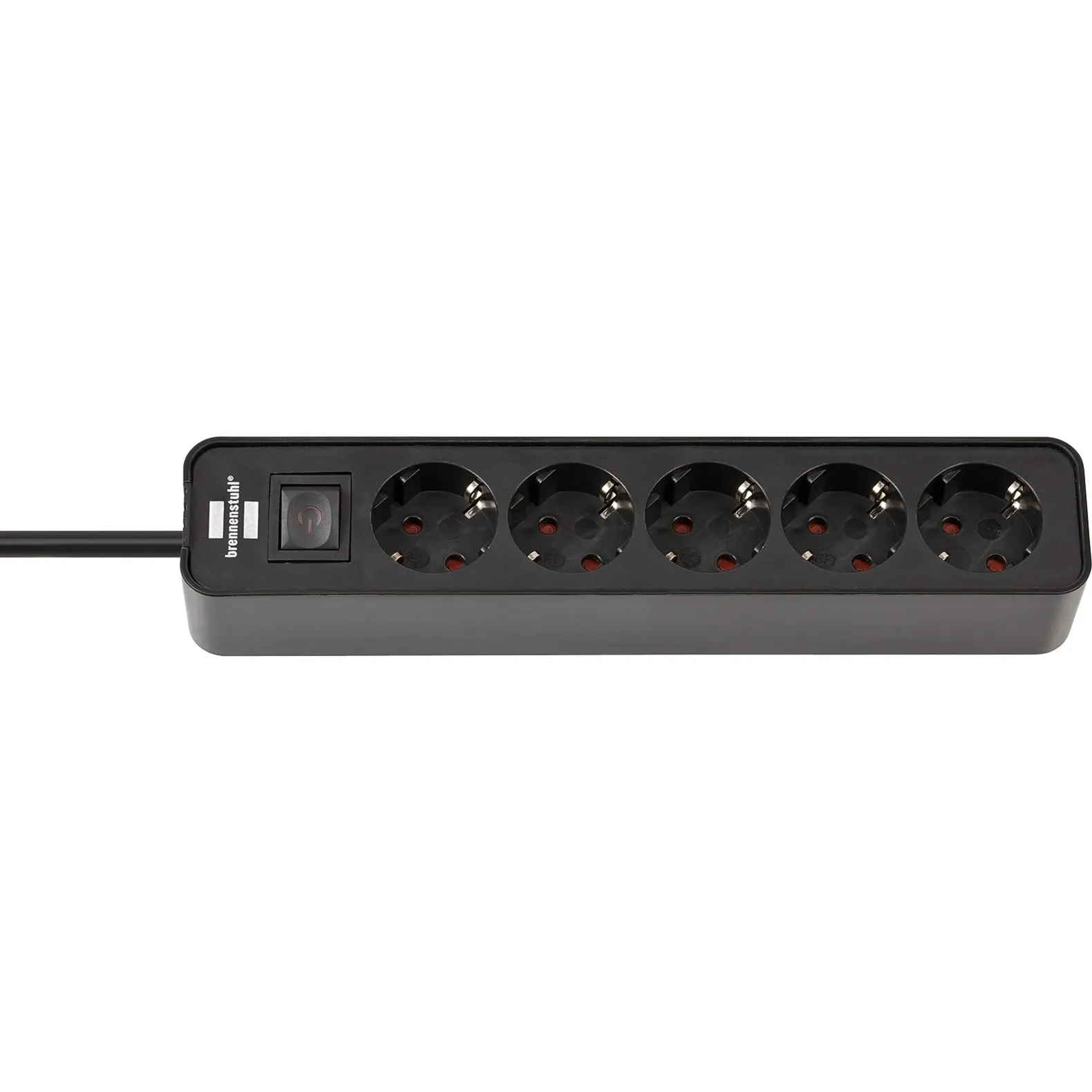 1153250000 prolunghe e multiple 1,5 m 5 presa(e) AC Interno Nero, Ciabatta - immagine 1