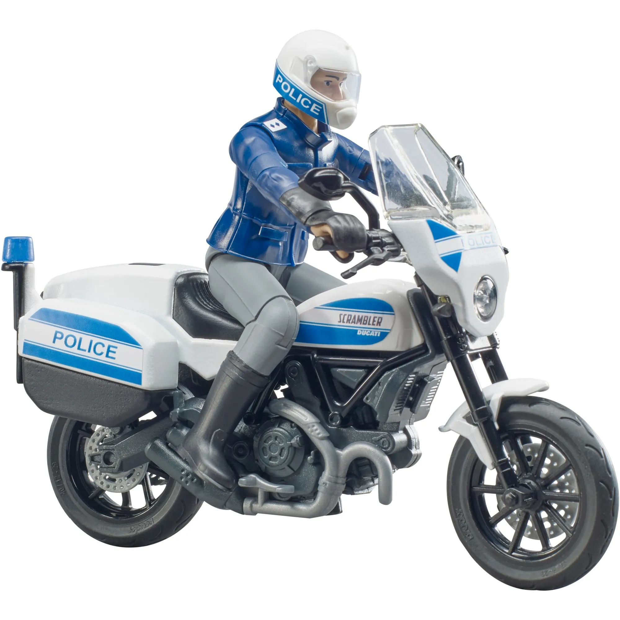 bworld Scrambler Ducati moto della polizia, Veicolo modello - immagine 1