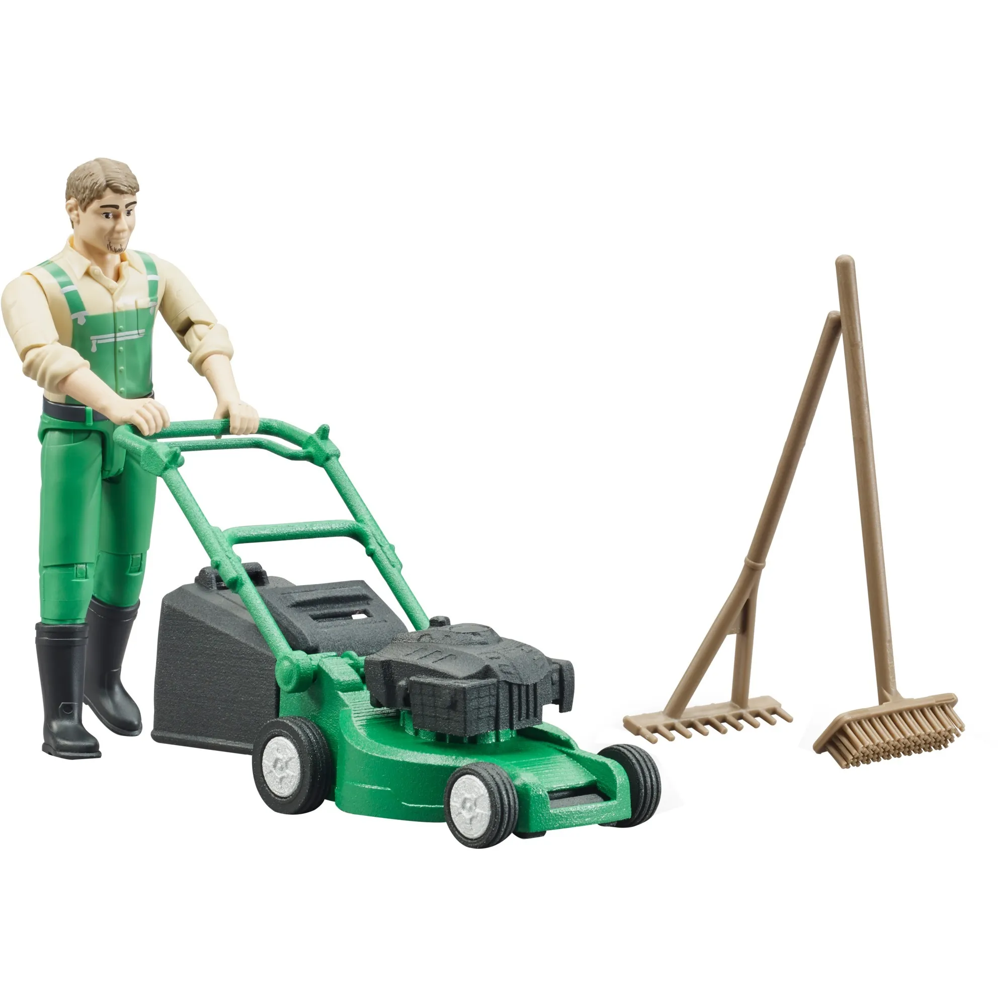 bworld Giardiniere con tosaerba, Gioco figura - immagine 1