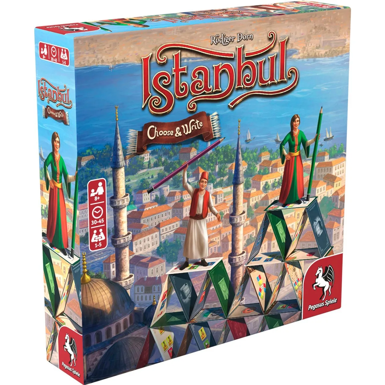 Istanbul - Scegli & Scrivi, Gioco da tavolo - immagine 1