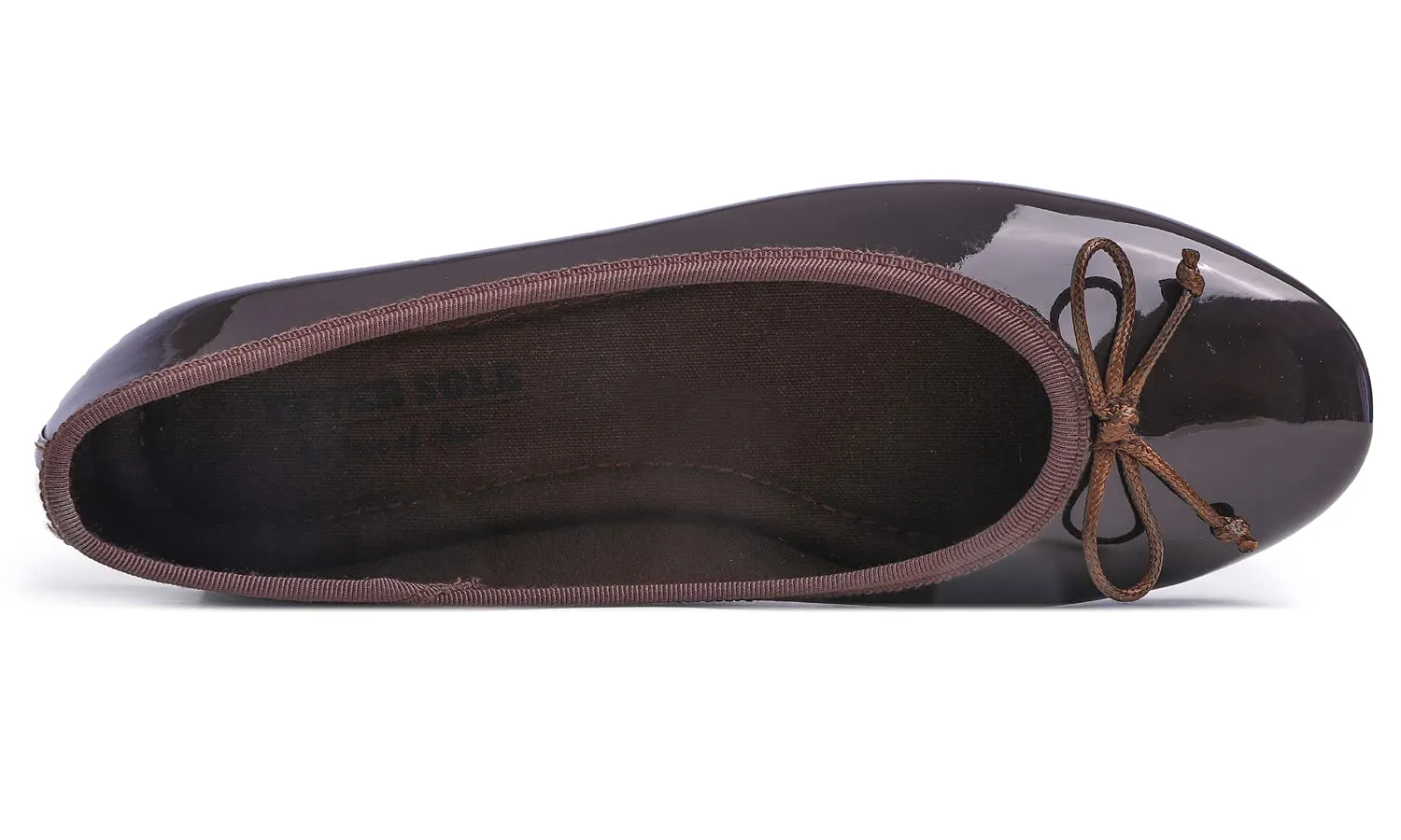 Feversole Ballerina in Vernice Colorata con Cuscino in Memory Foam per amaretti da Donna - immagine 2