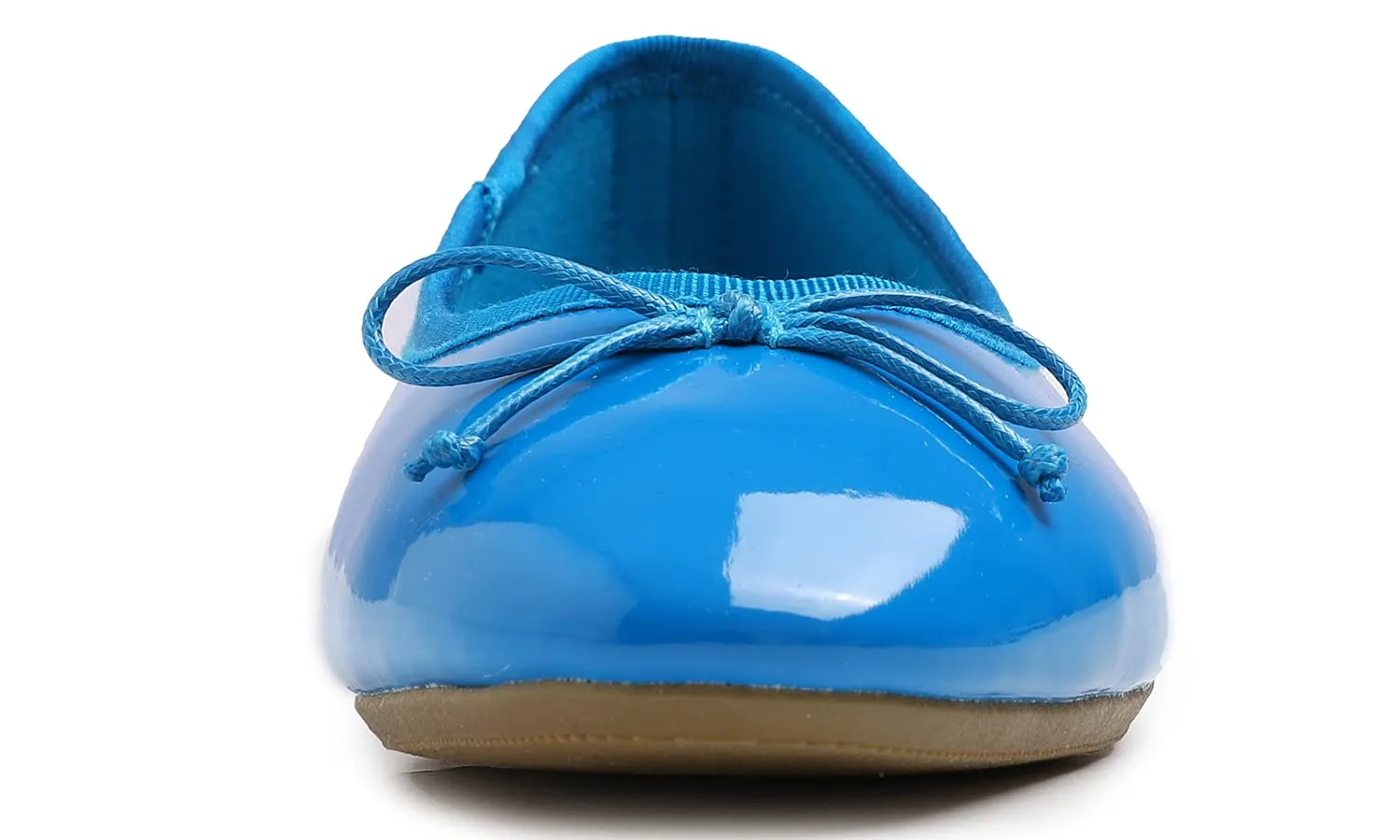Feversole Ballerina in Vernice Colorata con Cuscino in Memory Foam per amaretti da Donna - immagine 2