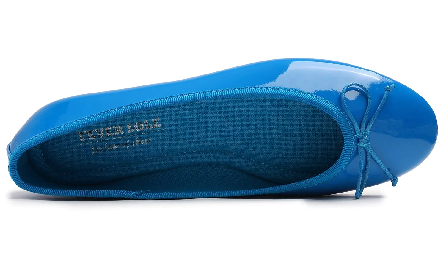 Feversole Ballerina in Vernice Colorata con Cuscino in Memory Foam per amaretti da Donna - immagine 3
