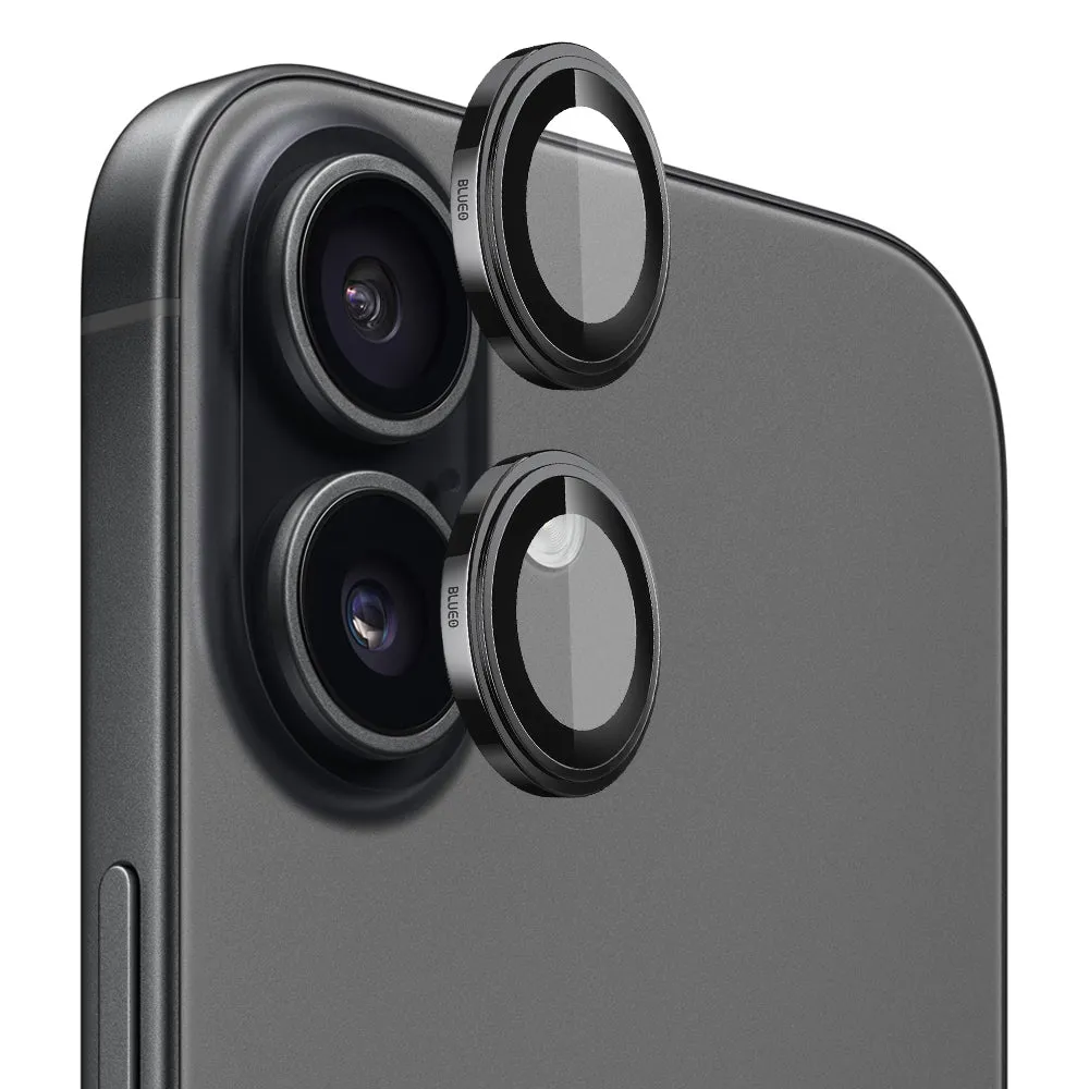 Pellicola Protettiva Posteriore Blueo Sapphire Crystal per Apple iPhone 17, Vetro Temperato, Nero - immagine 1