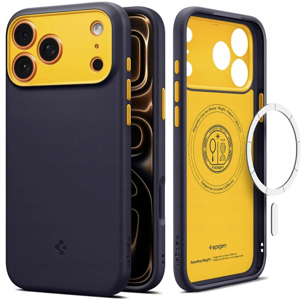 Custodia MagSafe per Apple iPhone 17 Pro, Spigen, Caseology Nano Pop, Mov ACS10326 - immagine 1