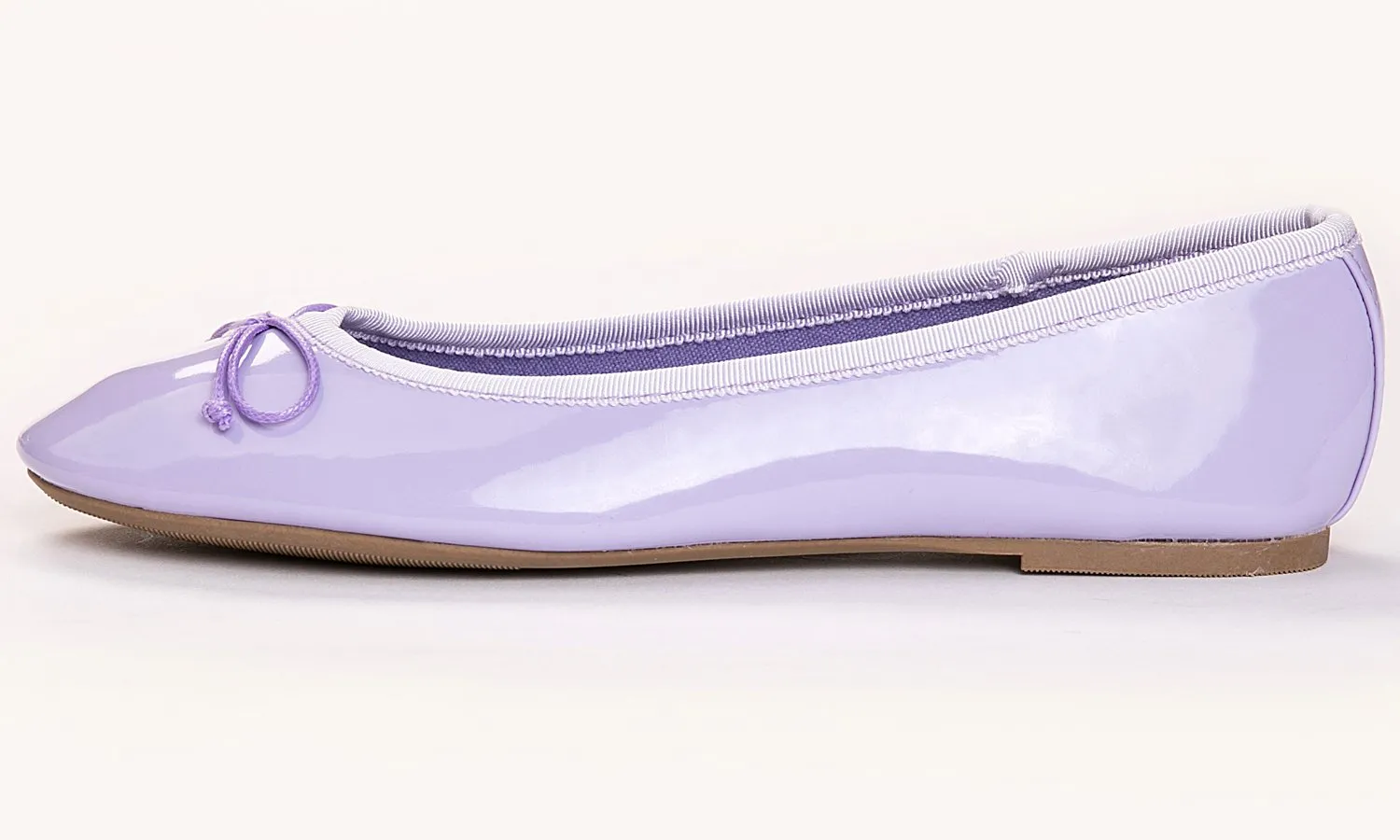 Feversole Ballerina in vernice colorata con cuscino in memory foam per amaretti da donna - immagine 7