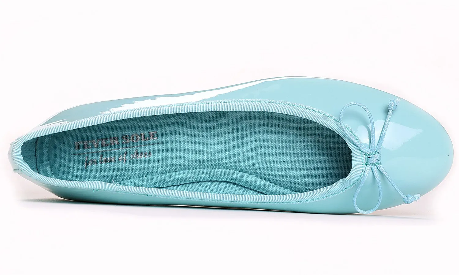Feversole Ballerina in Vernice Colorata con Cuscino in Memory Foam per amaretti da Donna - immagine 5