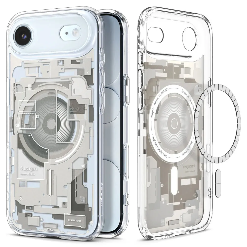 Custodia MagSafe per Apple iPhone 17 Air, Spigen, Ultra Hybrid Zero One, Beige ACS10319 - immagine 1