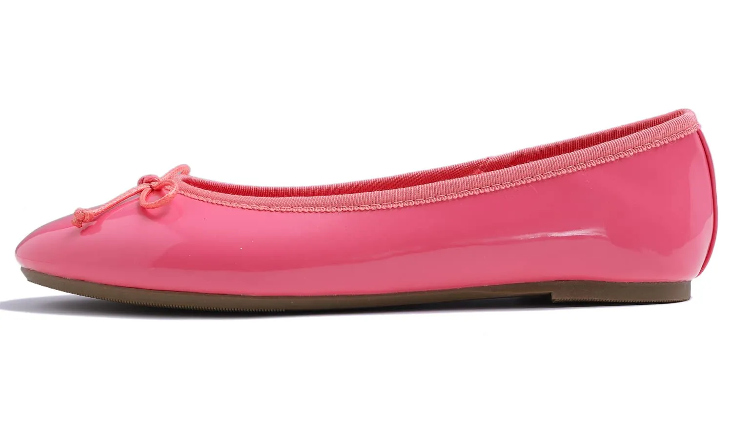 Feversole, Ballerine da Donna Colorate, dai Colori delicati (Macaron), con Soletta Imbottita in Memory Foam, Rosa Caldo, 36 EU - immagine 5