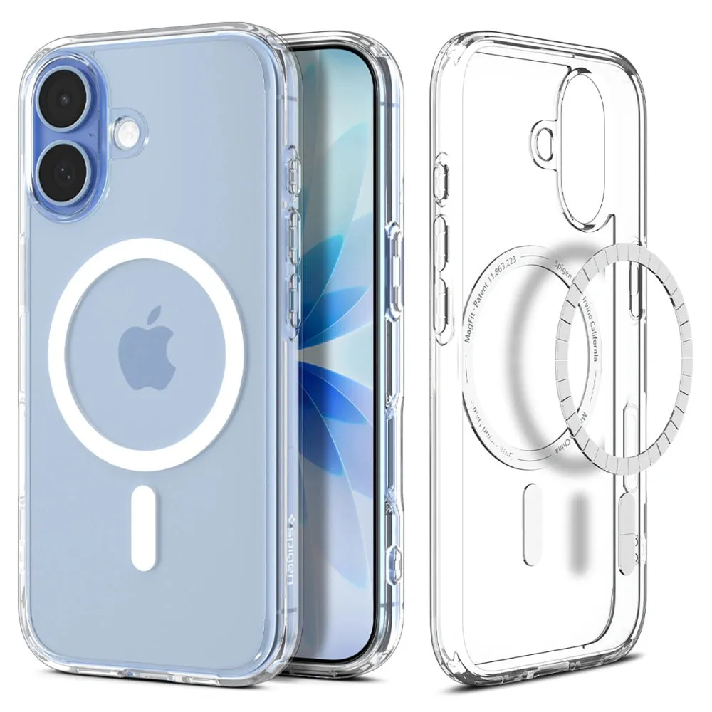 Custodia MagSafe per Apple iPhone 17, Spigen, Ultra Hybrid, Bianca ACS10380 - immagine 1