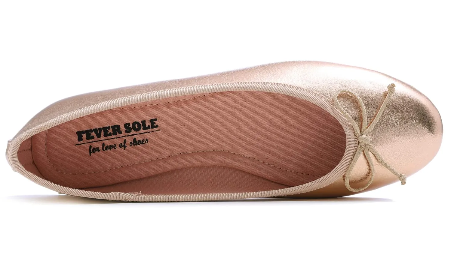 Feversole Cuscino Variopinto della Schiuma di Memoria del Macaroon delle Donne Insock Balletto del Brevetto - immagine 4