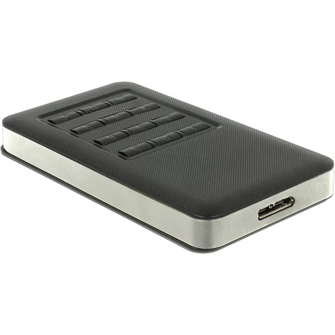 42594 contenitore di unità di archiviazione Box esterno SSD Nero, Argento M.2, Disk enclosure - immagine 1