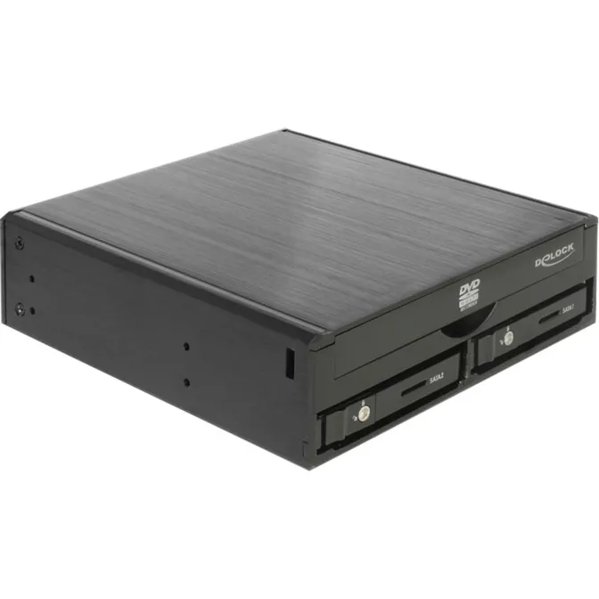47230 box per lettore ottico 13,3 cm (5.25") SATA III Nero, Telaio di montaggio - immagine 1