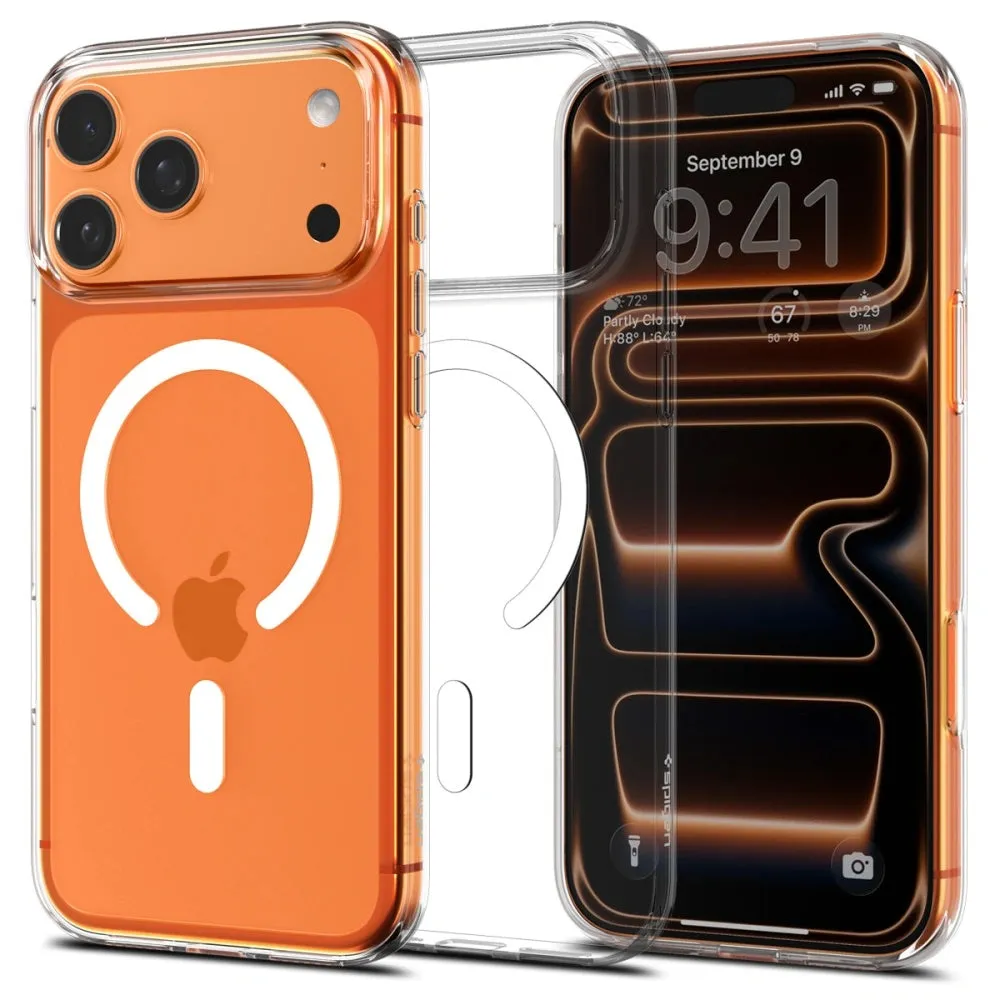 Custodia MagSafe per Apple iPhone 17 Pro Max, Spigen, Liquid Crystal, Bianca ACS10394 - immagine 1