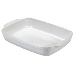 Pirofila Ceramica (30x18cm) Bianco COTC7A - immagine 1