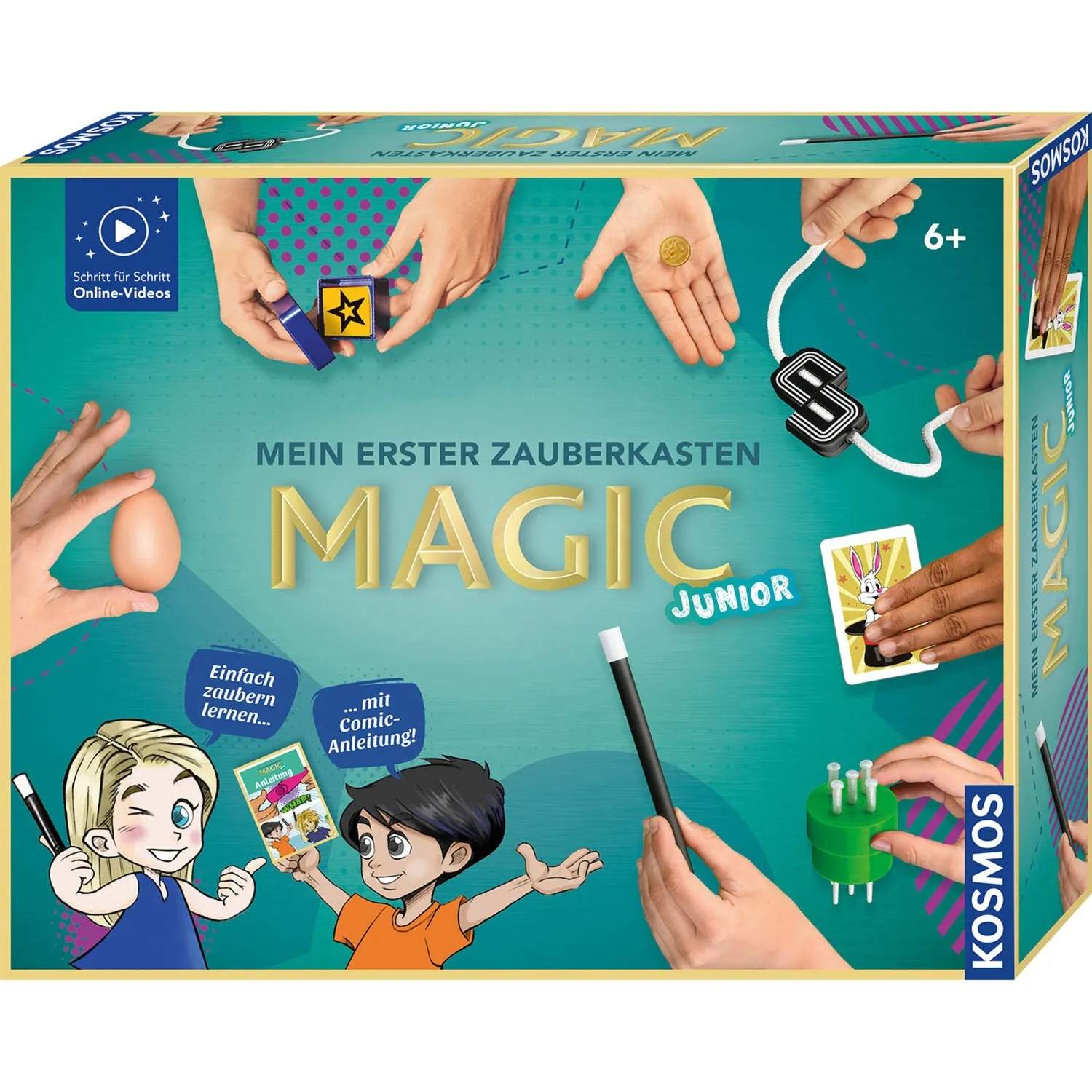 45872848 kit di magia per bambini, Scatola magica - immagine 1